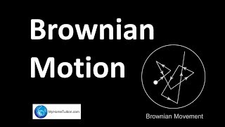 Brownian Motion  Chemistry [upl. by Josh653]