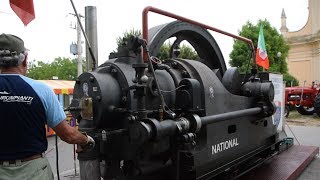 National Gas Engine 40 HP  start up  operation  details [upl. by Sorcim]