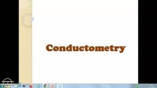 Types of conductometric titrations [upl. by Grigson]