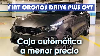 Nuevo Fiat Cronos DRIVE PLUS CVT 2024  ¿Qué pierde frente al Precision precio motor equipamiento [upl. by Dyrrej]