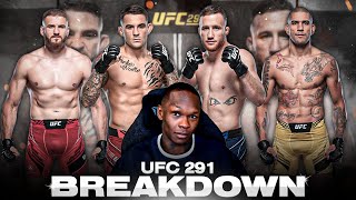 Alex Pereira Hits Harder Than Jan  Israel Adesanyas UFC 291 Fight Breakdown amp Picks [upl. by Hakceber]