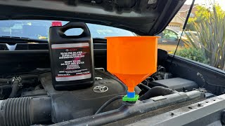 THE SECOND MOST IMPORTANT CAR MAINTENANCE HOW TO CHANGE COOLANT ANTIFREEZE TOYOTA FORD ALL MAKES [upl. by Xino]