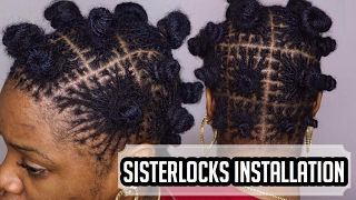 ITS OFFICIAL Sisterlocks Installation  Drknlvely [upl. by Habeh]