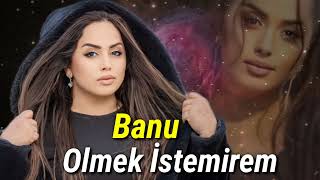 Banu  Olmek İstemirem Official Audio Music [upl. by Rhu]