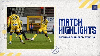 HIGHLIGHTS l Sporting Charleroi  STVV l 10 [upl. by Nivre]