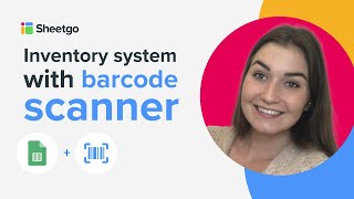 Inventory system with barcode scanner in Google Sheets AUTOMATED [upl. by Albie]