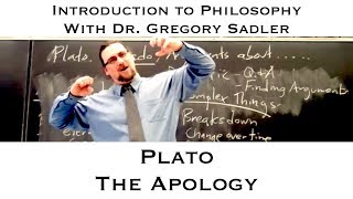 Platos dialogue the Apology  Introduction to Philosophy [upl. by Renard214]