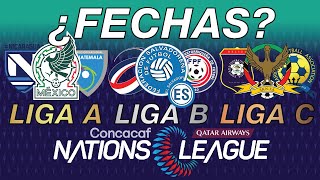 ¿CUÁNDO INICIA LA LIGA DE NACIONES DE CONCACAF 202425 [upl. by Jaynes]