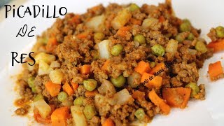 PICADILLO DE RESCARNE MOLIDACOMO HACERMEJORADA [upl. by Nivlak]