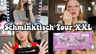 SCHMINKTISCH TOUR amp HATER ANSAGE 📣 HEY ISI [upl. by Dewey493]