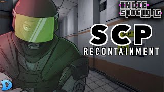 SCP  Recontainment  NEW Top Down Shooter In Very Early Development  Indie Developer Spotlight [upl. by Sydalg814]