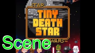 Scene R2Q5 and Imperial Marches Star Wars Tiny Death Star [upl. by Blockus]