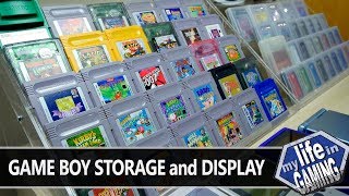 Game Boy Storage and Displays  MY LIFE IN GAMING [upl. by Tomkiel743]