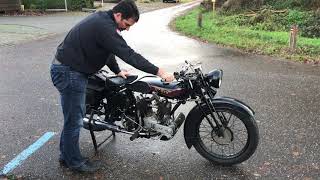 Test bike 116 Zenith 750cc vtwin 1928 [upl. by Renckens]