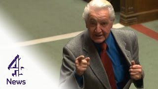 Veteran MP Dennis Skinner slams Ukips new MP  Channel 4 News [upl. by Meadow424]