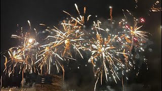 Scheveningen  Den Haag …vorgezogenes Silvesterfeuerwerk 2023 [upl. by Aisatsan]