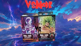 Frieza Vs Broly battle Fusion World  Starter Decks DBSCG FW [upl. by Zed608]