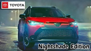 2024 Toyota Corolla Cross Hybrid Nightshade Edition  Details [upl. by Alberta]