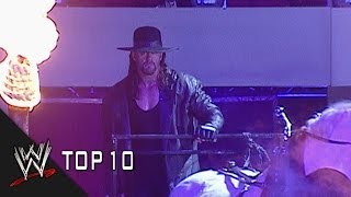 Undertaker Returns  WWE Top 10 [upl. by Elleinod]