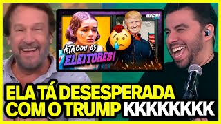 ATRIZ ESQUERDISTA PASSA VERGONHA AO ATACAR TRUMP E SEU FILME FRACASSAR NOS EUA [upl. by Senalda]