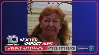 Woman killed after Helene hits St Pete Beach [upl. by Ieppet]