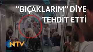 NTV Marmaray’da güreşir gibi kavga ettiler [upl. by Naivad]