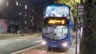 Full Route Visual  Bus Route U1  Portsmouth University Circular [upl. by Nilram755]