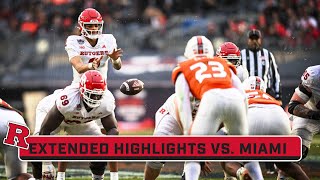 Pinstripe Bowl Rutgers vs Miami  Extended Highlights  Big Ten Football  Dec 28 2023 [upl. by Korfonta56]