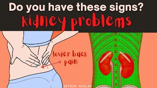 Kidney Warning Signs  Kidney Problems Shorts [upl. by Alister]