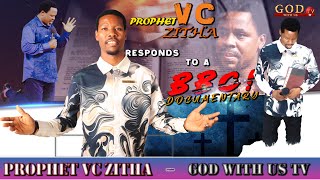 PROPHET VC ZITHA RESPONDS TO A BBC DOCUMENTARY ABOUT THE LATE SENIOR PROPHET TB JOSHUA [upl. by Laurinda]