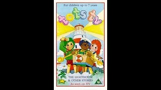 Opening amp Closing to Tots TV The Lighthouse and Other Stories UK VHS 1995 [upl. by Ahsemik]