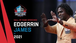 Edgerrin James Full Hall of Fame Speech  2021 Pro Football Hall of Fame  NFL [upl. by Chassin]