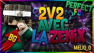 FUNCRAFT  2V2 AVEC LA ZENIX  LEVRET [upl. by Liag]