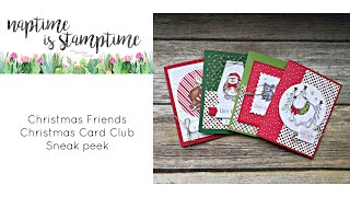 Christmas Card Club Sneak Peek [upl. by Eentihw564]