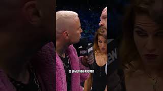 JonMoxley amp DarbyAllin had a chat during AEWDynamite [upl. by Yema]