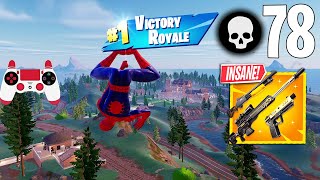 78 Elimination Solo Vs Squads Gameplay Wins Fortnite Chapter 5 PS4 Controller [upl. by Aker88]