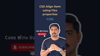 Align item using display flex  css tricks webdevelopment [upl. by Mosby880]