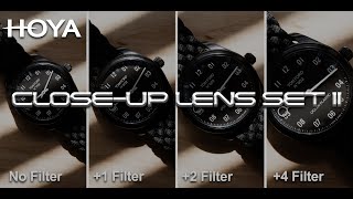 HOYA Closeup Lens II Diopter Set for Anamorphic Lenses [upl. by Yrrum]