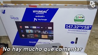 ¿Vale la pena comprar un televisor Smart TV con Android TV de Hyundai  Mi honesta opinión [upl. by Tuttle964]