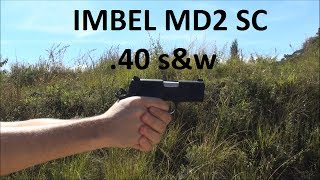 Pistola IMBEL MD2 SC 40 SampW quotXodóquot  Parte 22 [upl. by Arerrac]