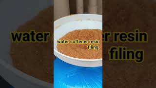 water softener resin filing [upl. by Putnem]