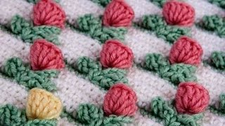 Crochet Stitches crochet stitches for blankets 2 [upl. by Ilenay]