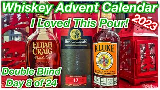 Day 8 In Double Blind Whiskey Advent Calendar 2023  I Want More Of This Sample bourbontasting [upl. by Fotina]