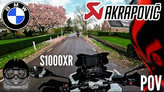 BMW S1000XR AKRAPOVIC 2024  POV [upl. by Corie116]