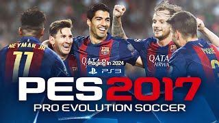 PES 2017 PS3 In 2024 [upl. by Nahej977]