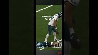 Dallas Goedert already has 45 yards goedert nfl shorts [upl. by Nyrmak]