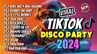 New VIRAL TIKTOK DISCO PARTY 2024  DJ JOHNREY DISCO REMIX [upl. by Horvitz398]