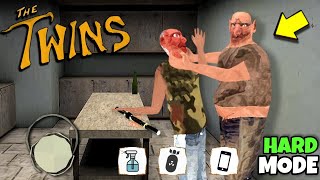 Hard Mode With Two Twins Brother 👬 The Twins Funny Horror Game [upl. by Merilee]