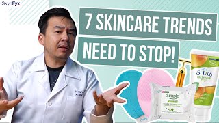 7 TOXIC Skincare Trends That Need To DIE [upl. by Eirrek323]