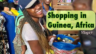 How we do our shopping in Guinea  Biggest Market in Conakry  Vlog [upl. by Cinamod405]